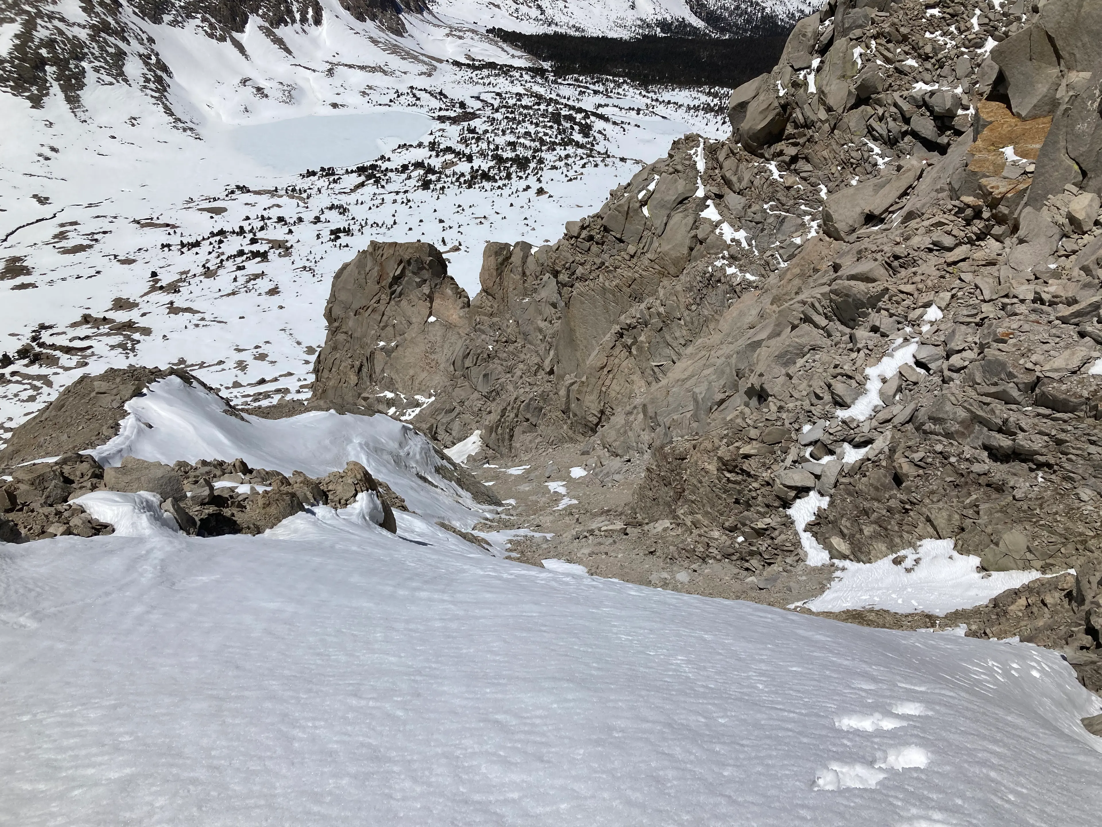 Ascent gully